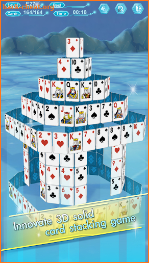 Card Stacking 3D screenshot