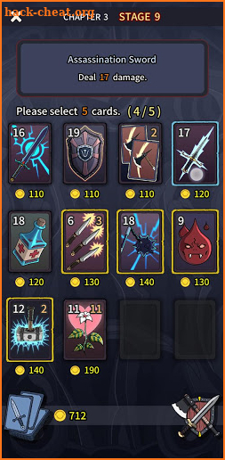 Card Warrior: Deck Building RPG screenshot