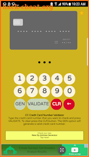 CardCheck - Ultimate Credit Card Checker Generator screenshot