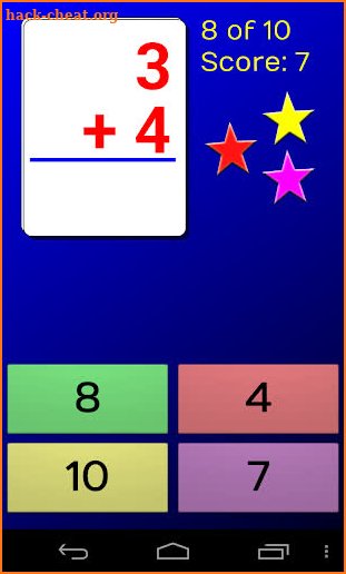 CardDroid Math Flash Cards screenshot