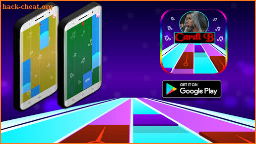 Cardi B Song for Piano Tiles Game screenshot