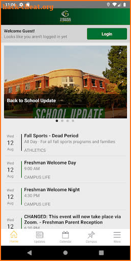 Cardinal Gibbons HS NC screenshot