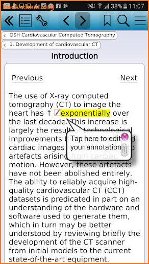 Cardiovascular Computed Tomography screenshot