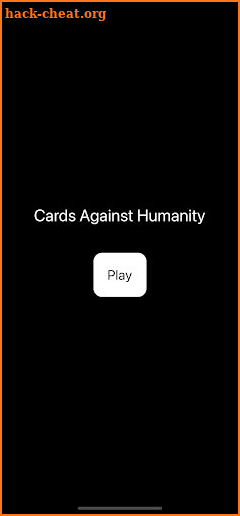 Cards Against Humanity screenshot