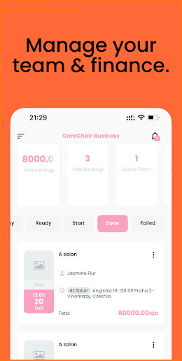 CareChair Business screenshot