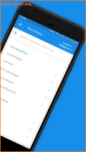 CareRyte - Find Doctors, Clinics Nearby screenshot