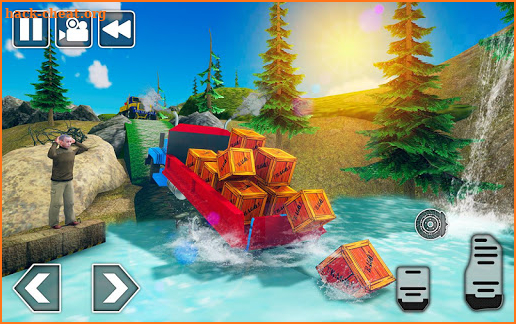 Cargo Delivery Truck Driver - Offroad Truck Games screenshot