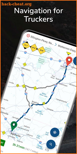 CargoTour Truck GPS Navigation screenshot