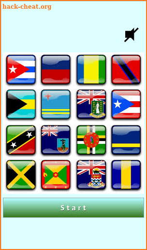 Caribbean Flags - Memory Game screenshot