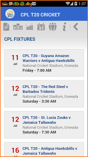 Caribbean T20 Cricket screenshot