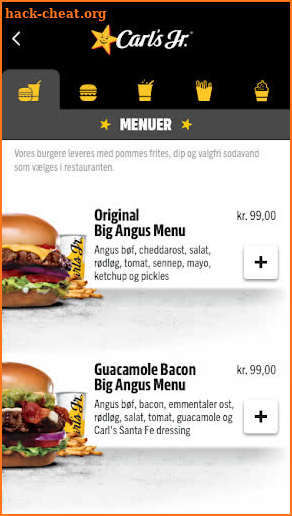 Carl's Jr. DK screenshot