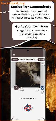 Carlsbad Caverns Audio Guide screenshot