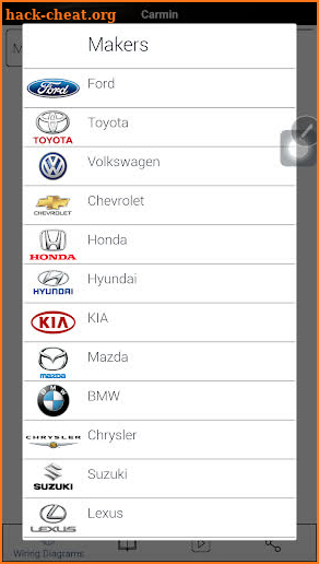 Carmin Lite - Automotive Electrical Wiring Diagram screenshot