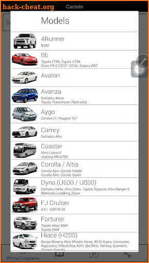 Carmin Lite - Automotive Electrical Wiring Diagram screenshot