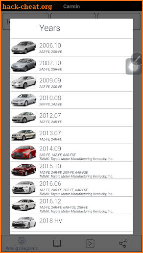 Carmin Lite - Automotive Electrical Wiring Diagram screenshot