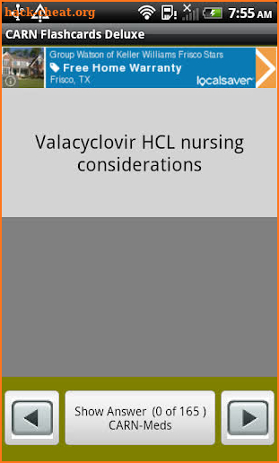 CARN Flashcards Deluxe screenshot