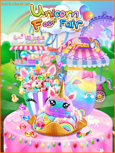 Carnival Unicorn Fair Food - The Trendy Carnival screenshot