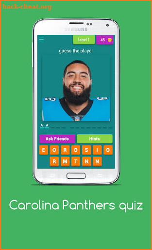 Carolina Panthers quiz screenshot