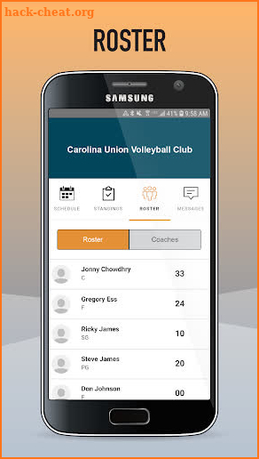 Carolina Union Volleyball Club screenshot