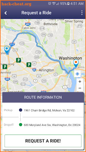 CarpoolNow screenshot