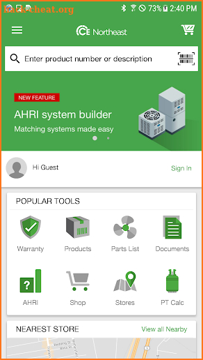 Carrier Enterprise HVAC Assist screenshot