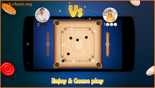 Carrom 3D Free Game screenshot