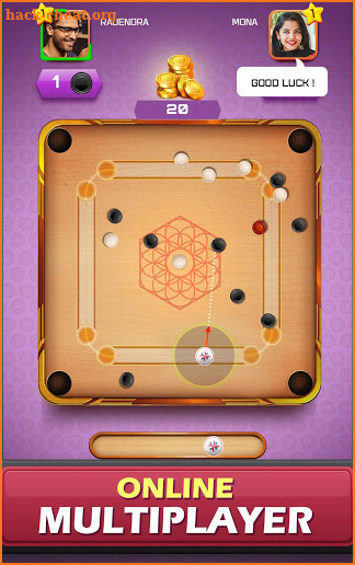 Carrom Friends: Online Carrom Board Disc Pool Game screenshot