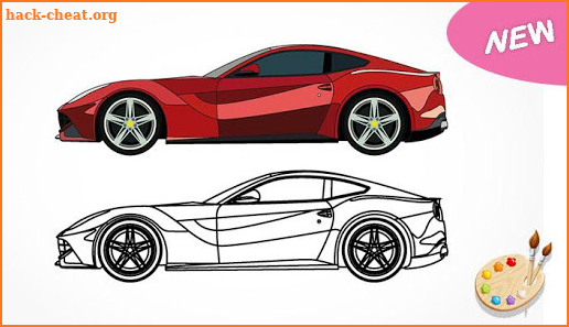 Cars And Trucks Coloring Book screenshot