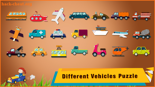 Cars and Vehicles Puzzles for Kids screenshot