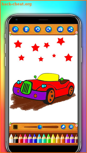 cars coloring and drawing book - how to draw cars screenshot