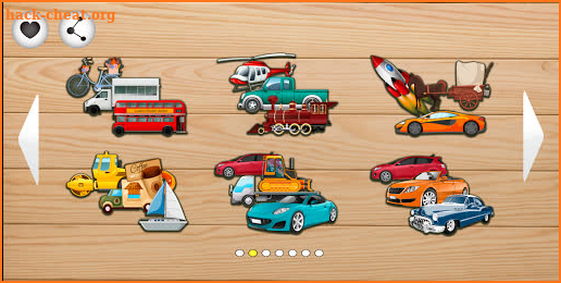 Cars educational games for boys puzzles for kids screenshot