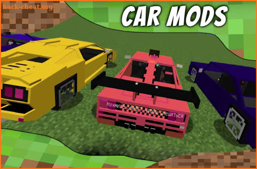 Cars for MCPE. Car Mods. screenshot