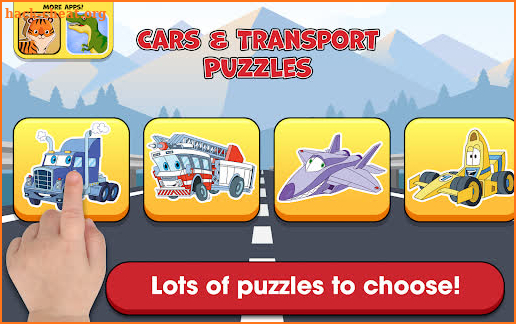 Cars Puzzles Game for Toddlers screenshot