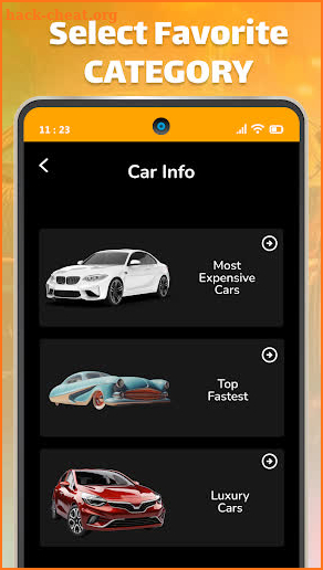 CarStream App for Android Auto screenshot