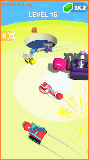 Cart Punch .IO screenshot