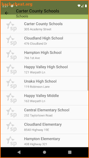 Carter County Schools screenshot