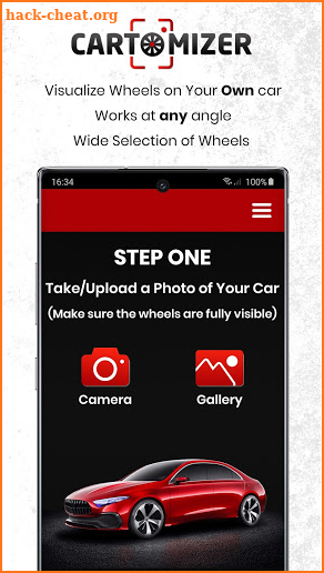 Cartomizer - Visualize Wheels On Your Car screenshot