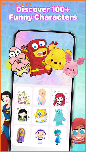 Cartoon & Emoji Maker: Mixy screenshot