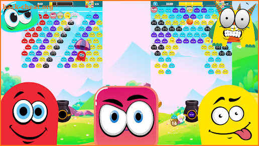 Cartoon Bubble Pop Friend Kids screenshot