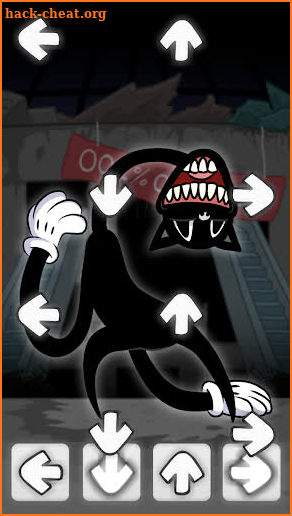 Cartoon Cat FNF Battle screenshot