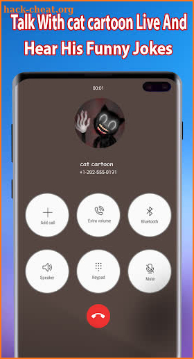 Cartoon Cat Horror Game Video Call screenshot