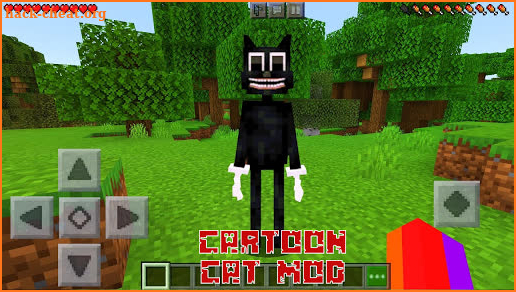 Cartoon Cat Mod Minecraft screenshot