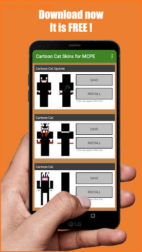 Cartoon Cat Skins for MCPE screenshot