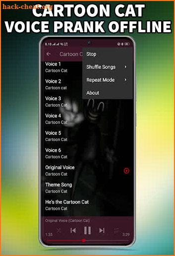 Cartoon Cat Voice Prank Offline screenshot
