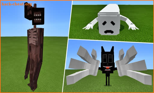 Cartoon Cat VS Siren Head Addon for Minecraft PE screenshot