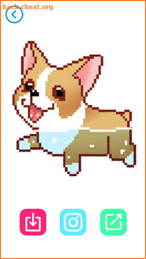 Cartoon Coloring Number - Pixel Art screenshot