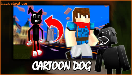 Cartoon Dog Mod for MCPE screenshot