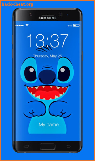 Cartoon Faces Lock Screen screenshot