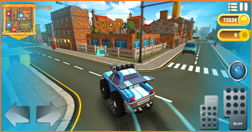 Cartoon Hot Racer screenshot