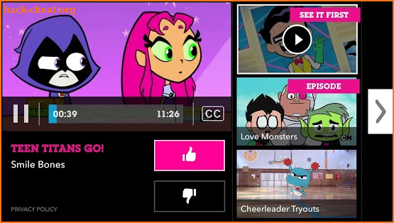 Cartoon Network App screenshot